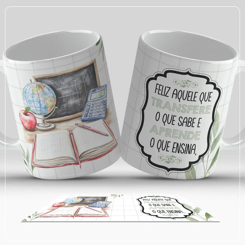 Coleção Caneca Proofessores Dedicação 13