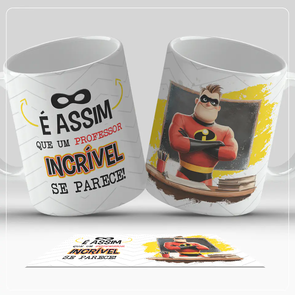 Coleção Caneca Proofessores Dedicação 14