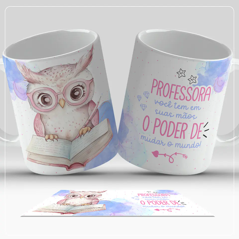 Coleção Caneca Proofessores Dedicação 17