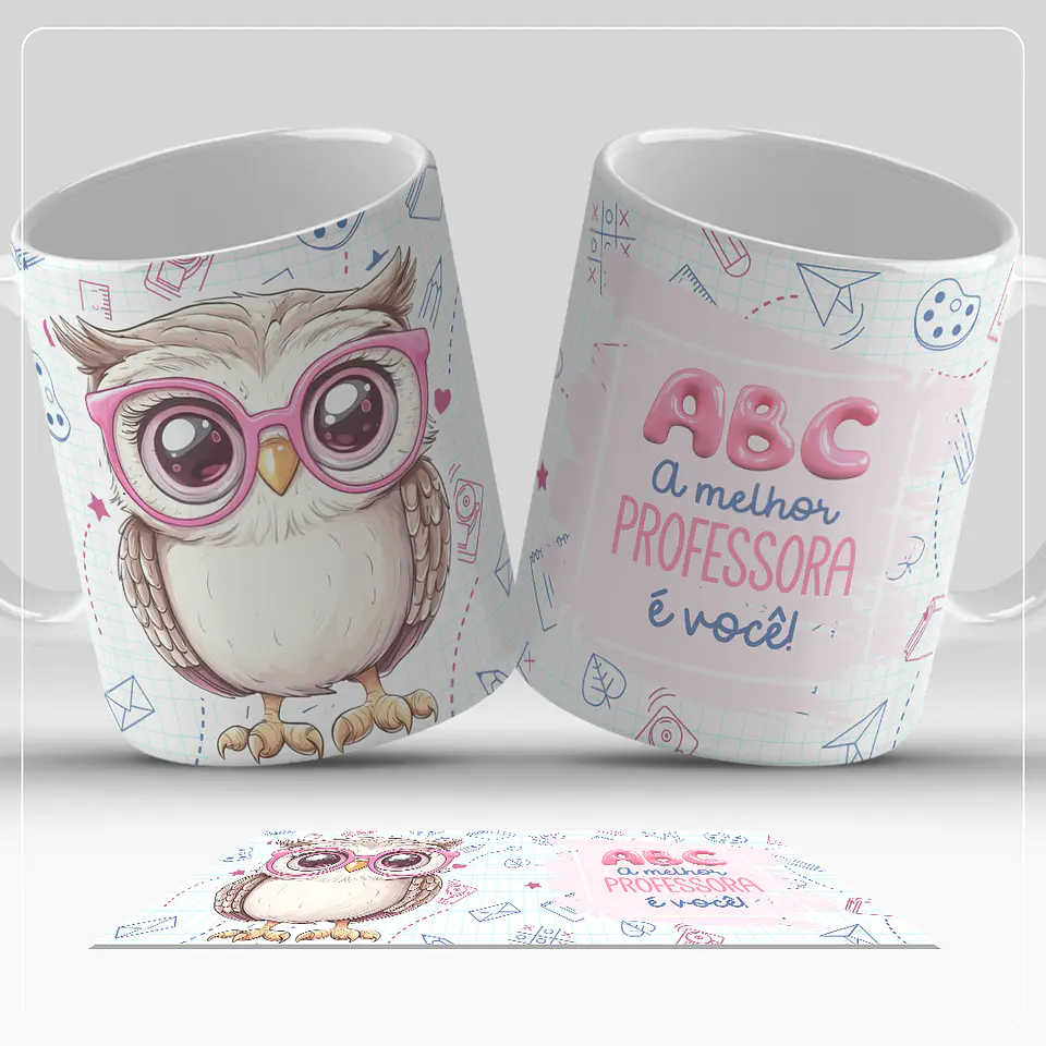 Coleção Caneca Proofessores Dedicação 19