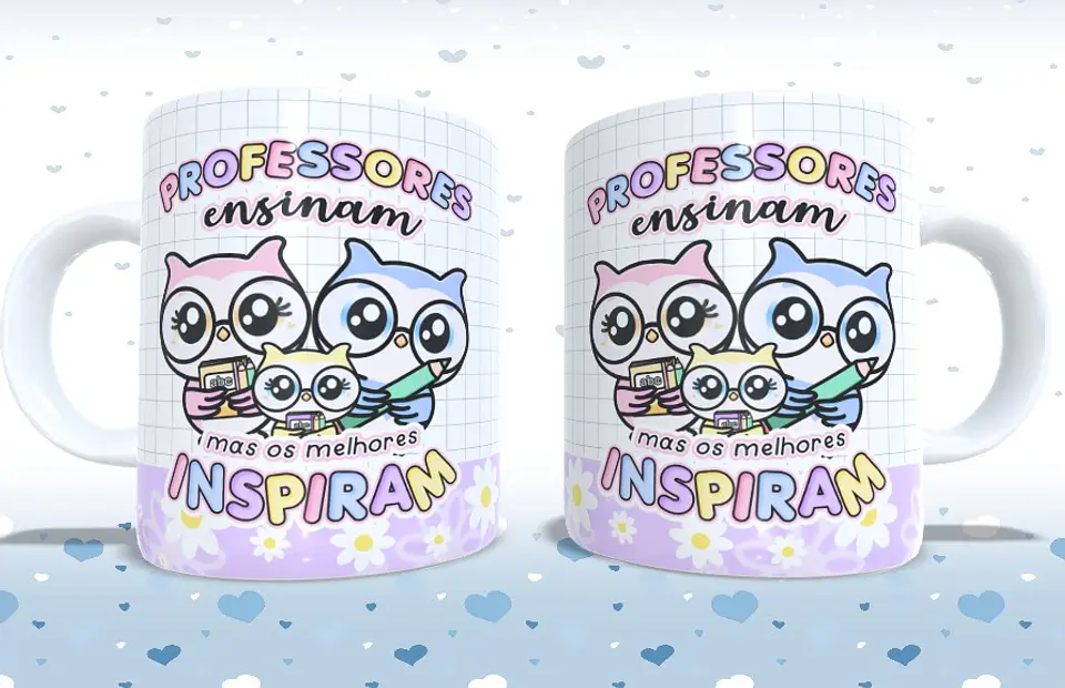 Coleção Caneca professor Corujinha 3