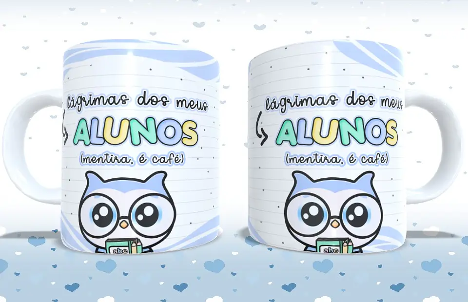 Coleção Caneca professor Corujinha 10
