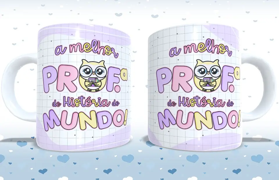 Coleção Caneca professor Corujinha 18