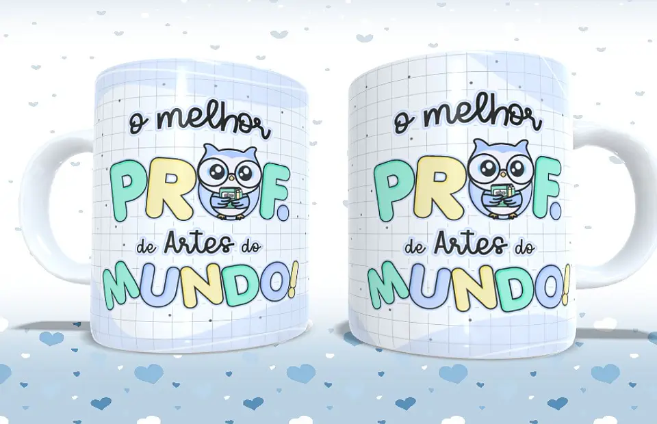 Coleção Caneca professor Corujinha 23