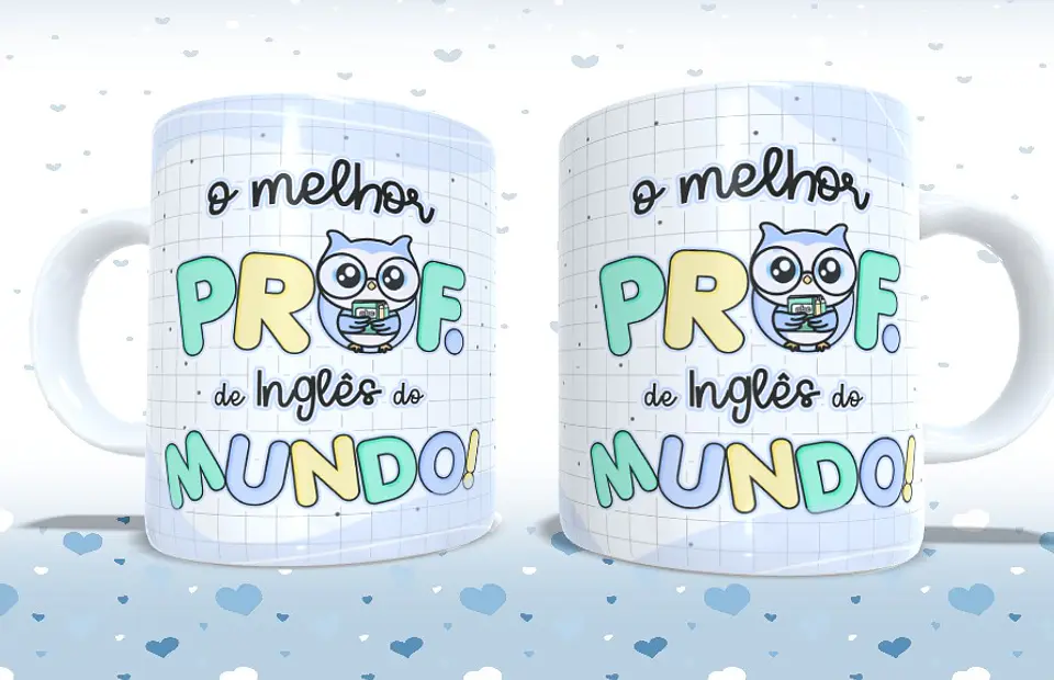 Coleção Caneca professor Corujinha 26