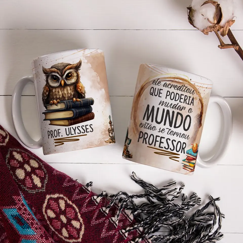 Coleção Caneca Professores Vinted 5