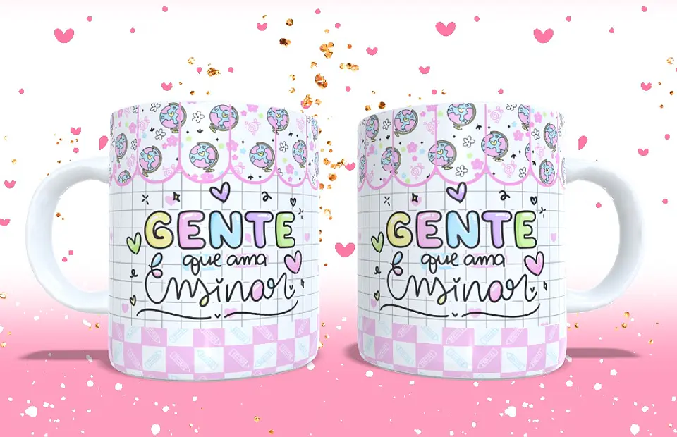 Coleção Canecas Ensinar 10