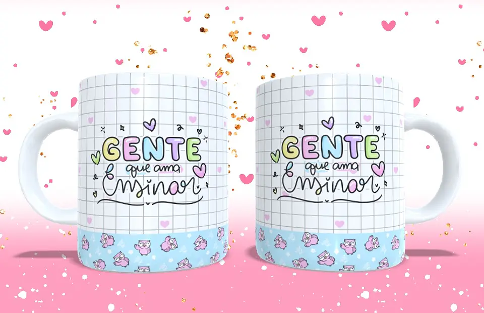 Coleção Canecas Ensinar 18