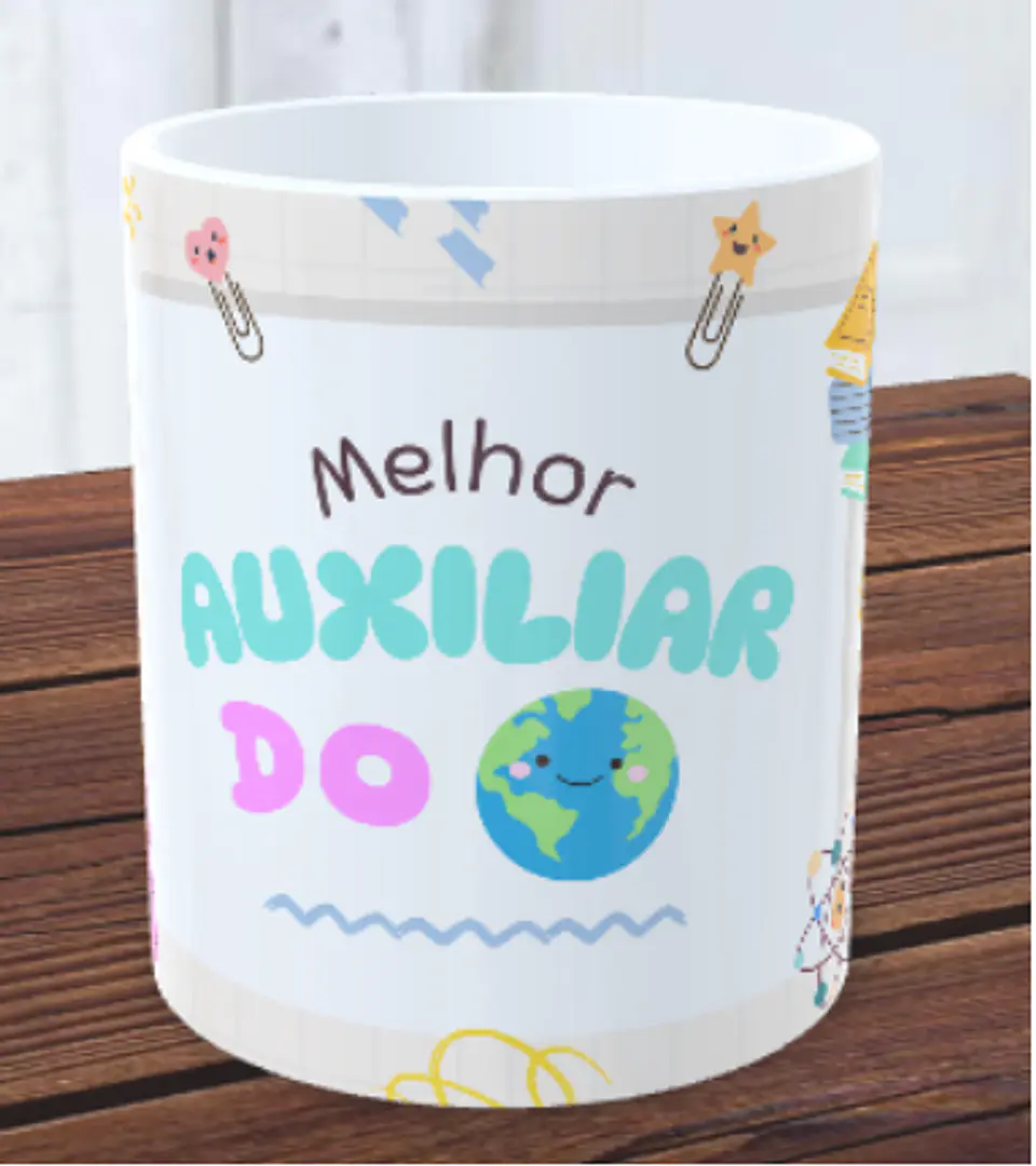 Coleção Caneca Melhor Auxiliar do mundo 1