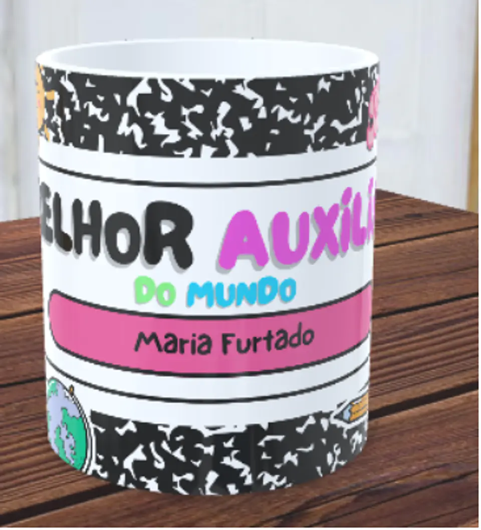 Coleção Caneca Melhor Auxiliar do mundo 3