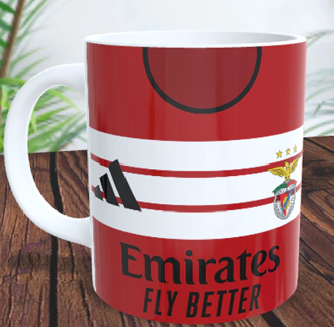 Caneca Personalizada Benfica Camisola