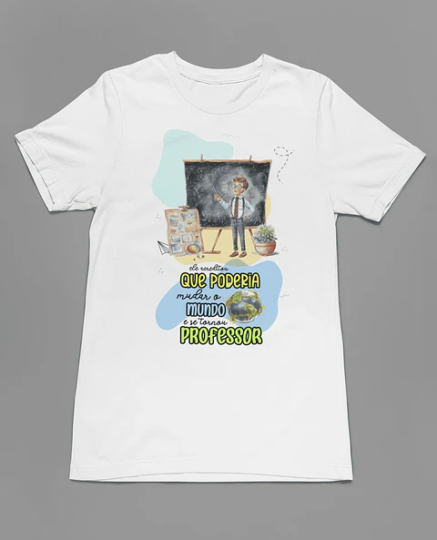T-shirt Professores Mundo