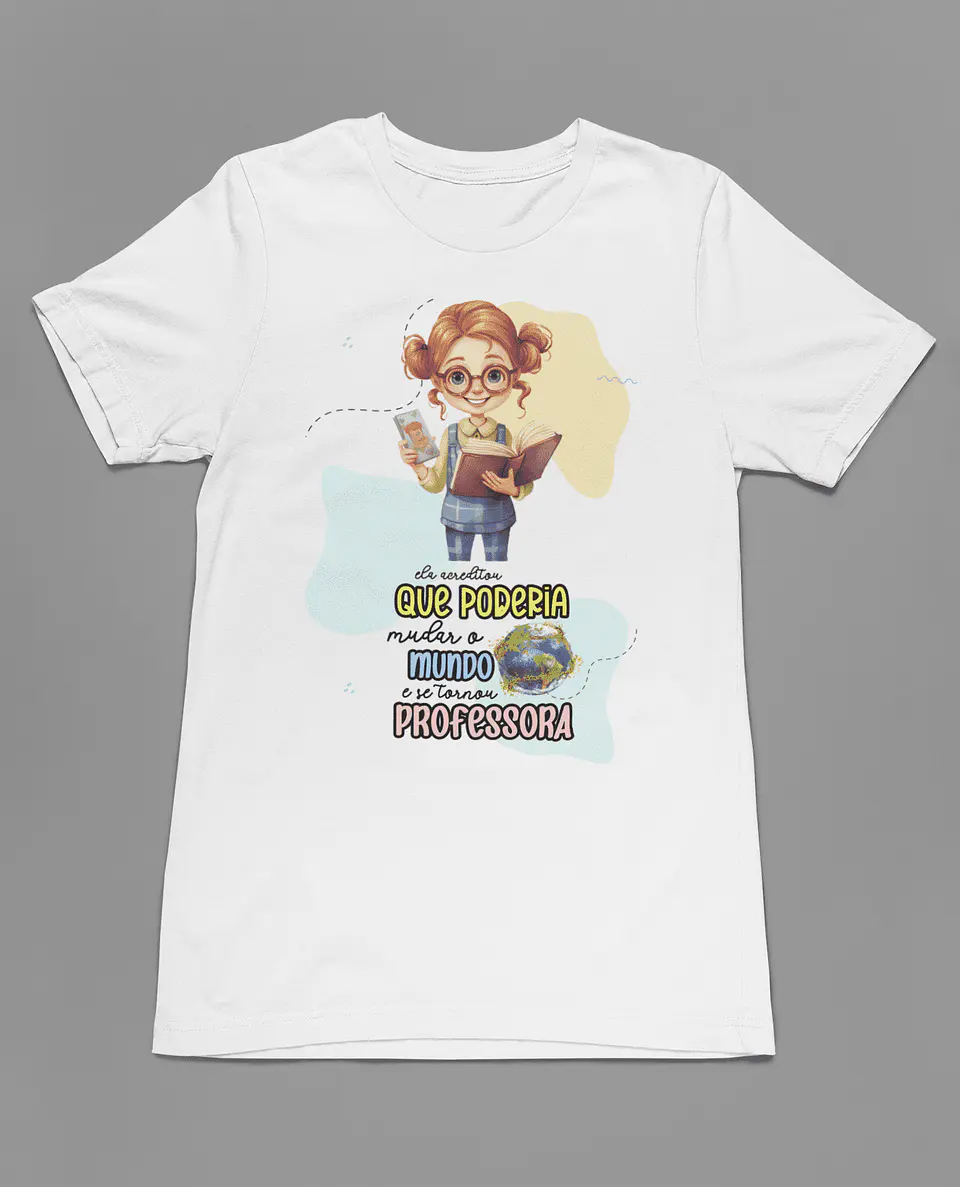 T-shirt Professores Mundo 3