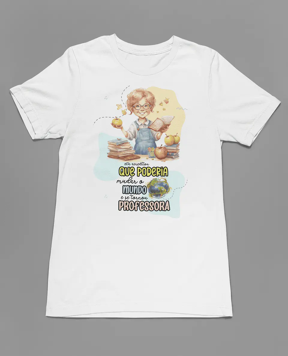 T-shirt Professores Mundo 5