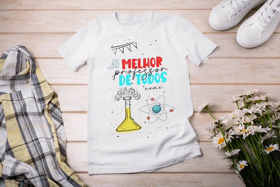 T-shirt Melhor professor de todos 3