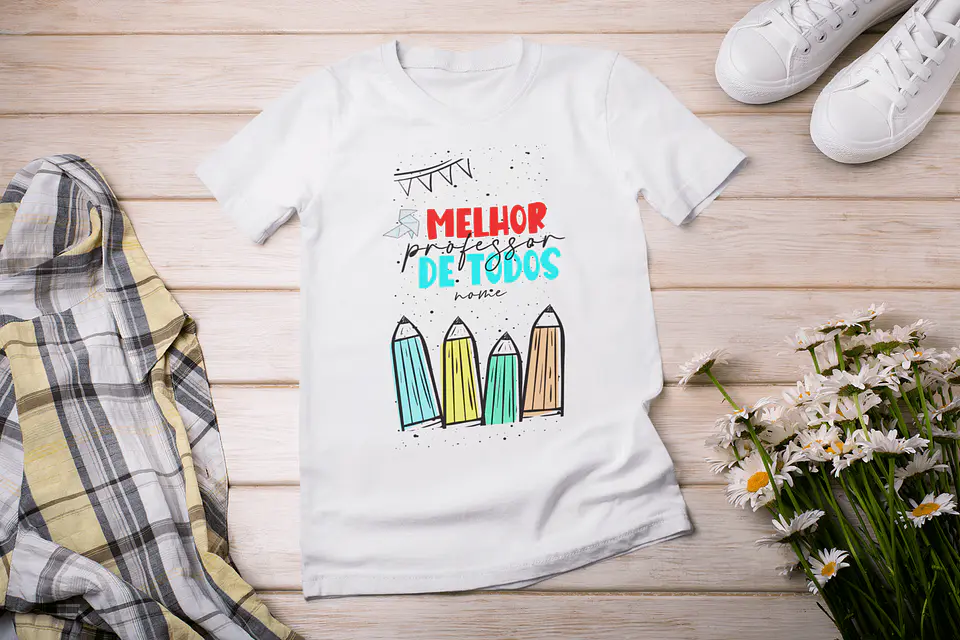 T-shirt Melhor professor de todos 4