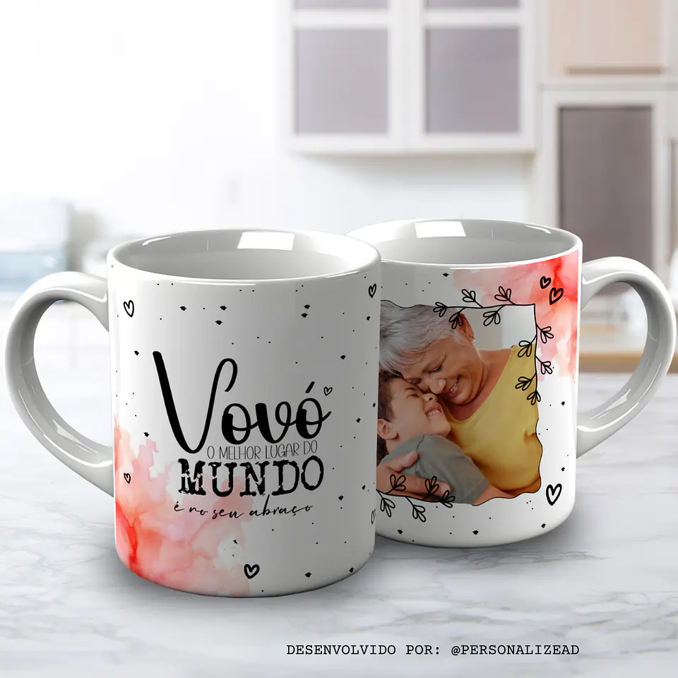 Caneca Avô pintinhas 12