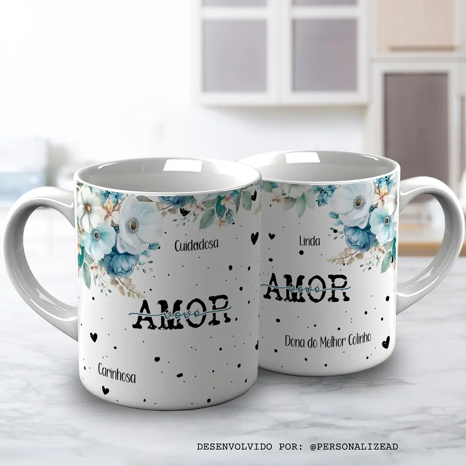Caneca Avô pintinhas 14