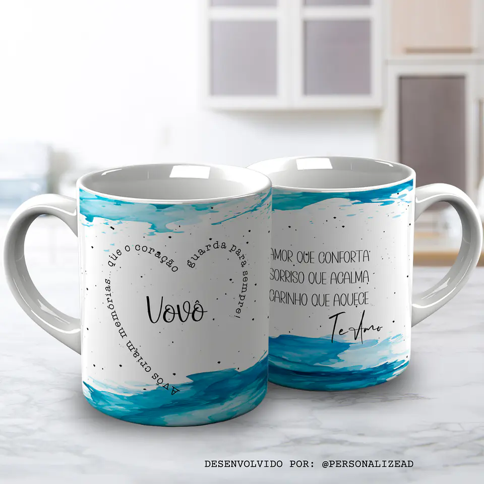 Caneca Avô pintinhas 20