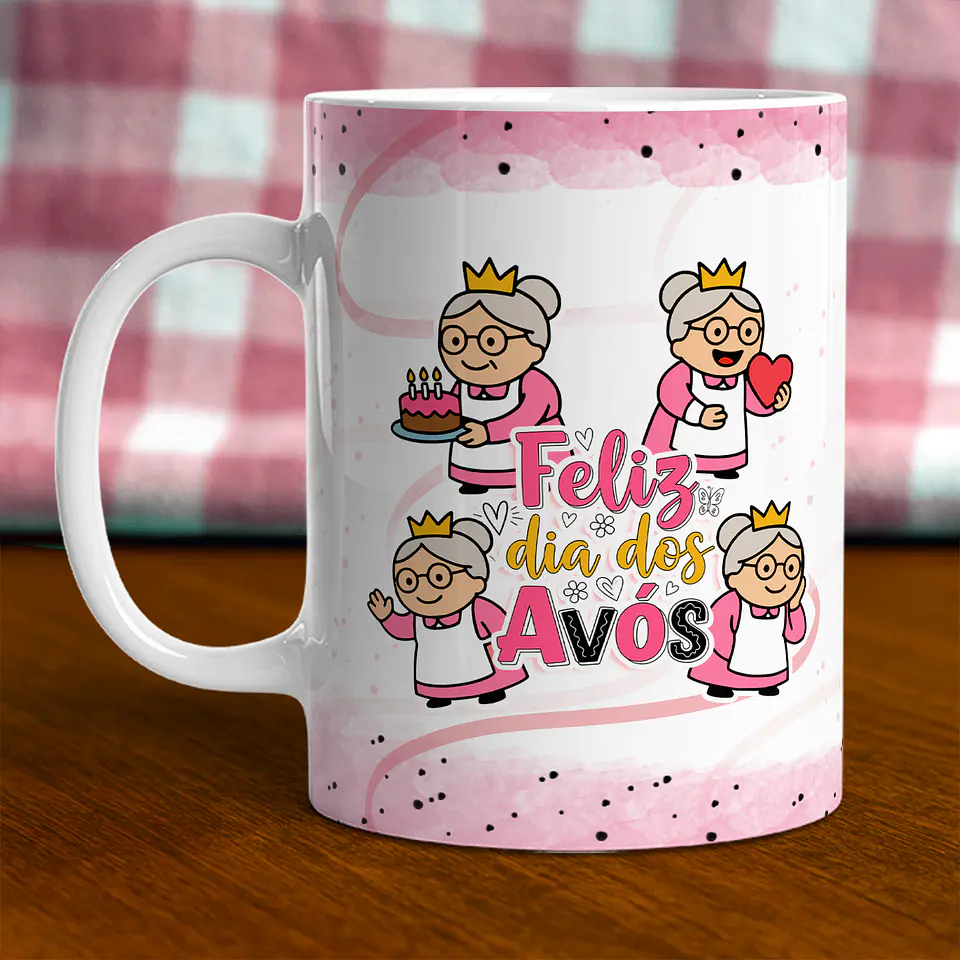 Canecas Feliz Dia dos Avós 4
