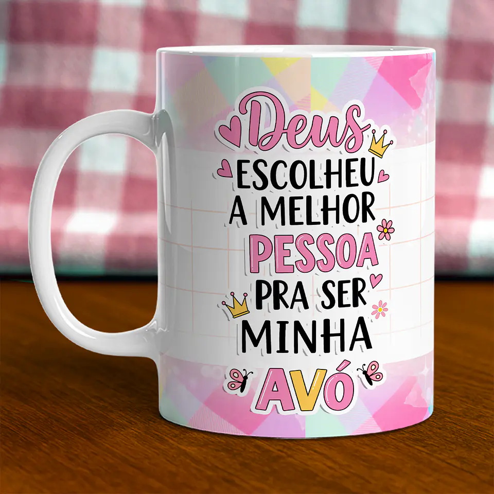 Canecas Feliz Dia dos Avós 24