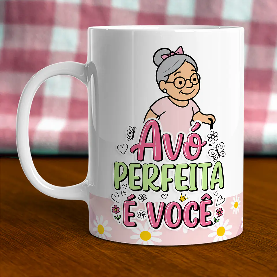 Canecas Feliz Dia dos Avós 25