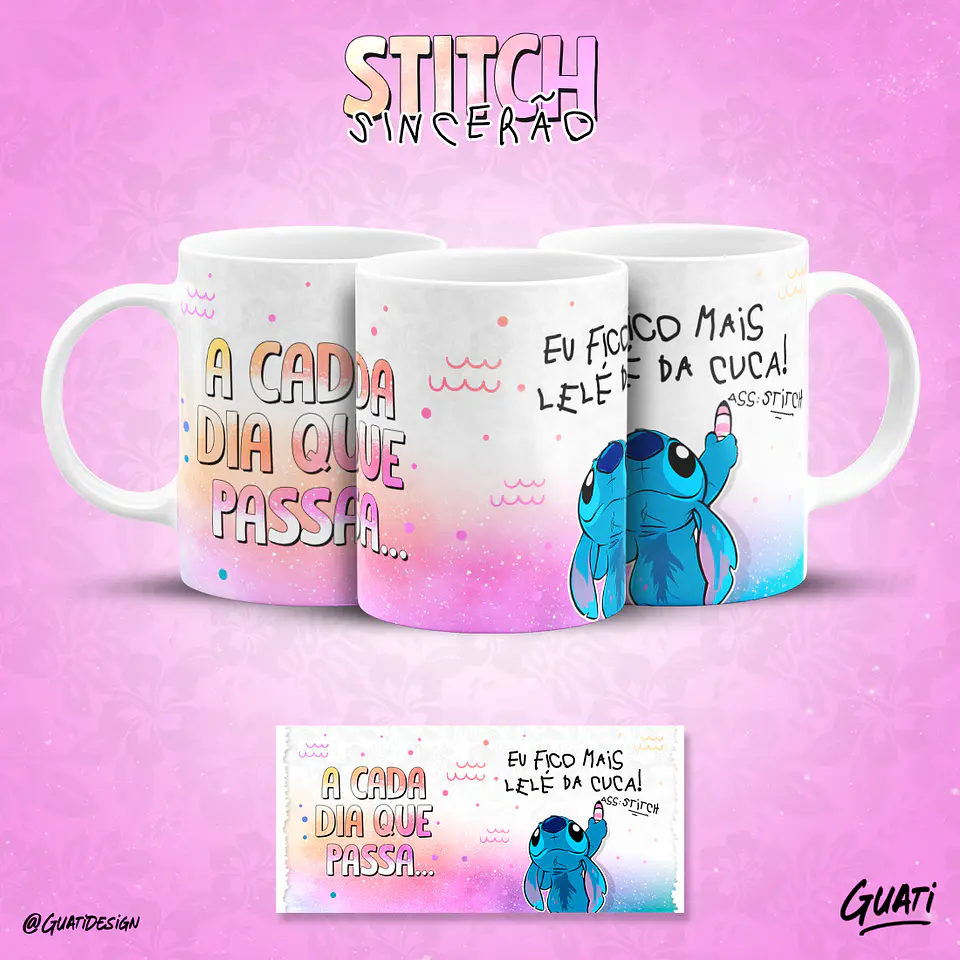 Caneca Stitch Sincerão 2
