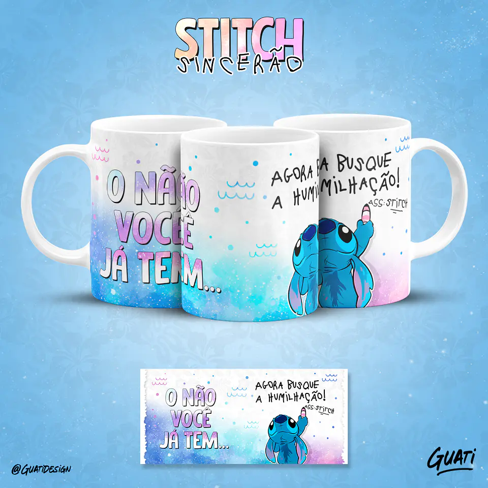 Caneca Stitch Sincerão 3