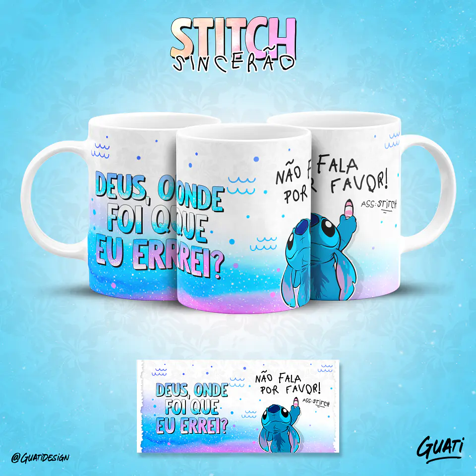 Caneca Stitch Sincerão 4