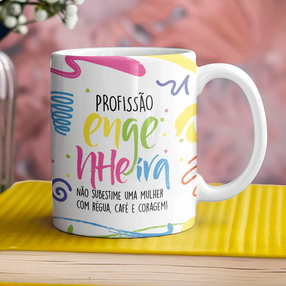 Coleção Caneca Profissões Femininas 5