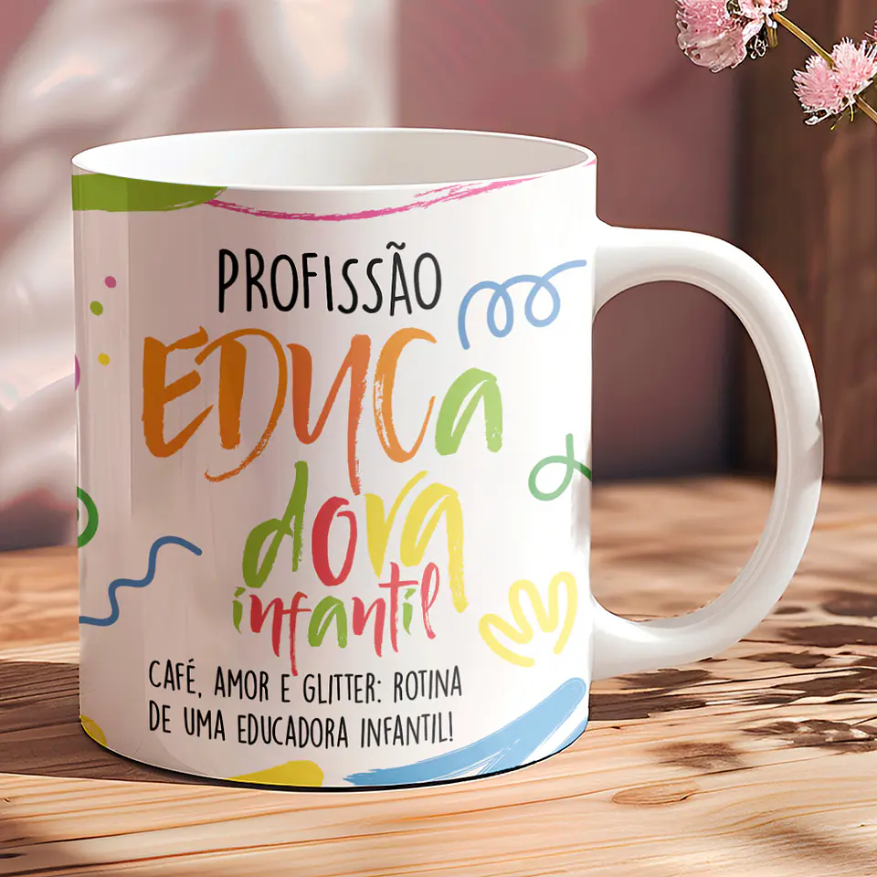 Coleção Caneca Profissões Femininas 9