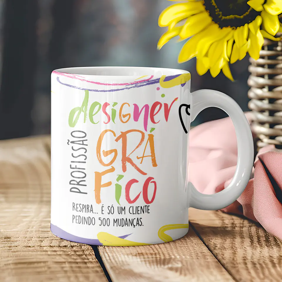 Coleção Caneca Profissões Femininas 15