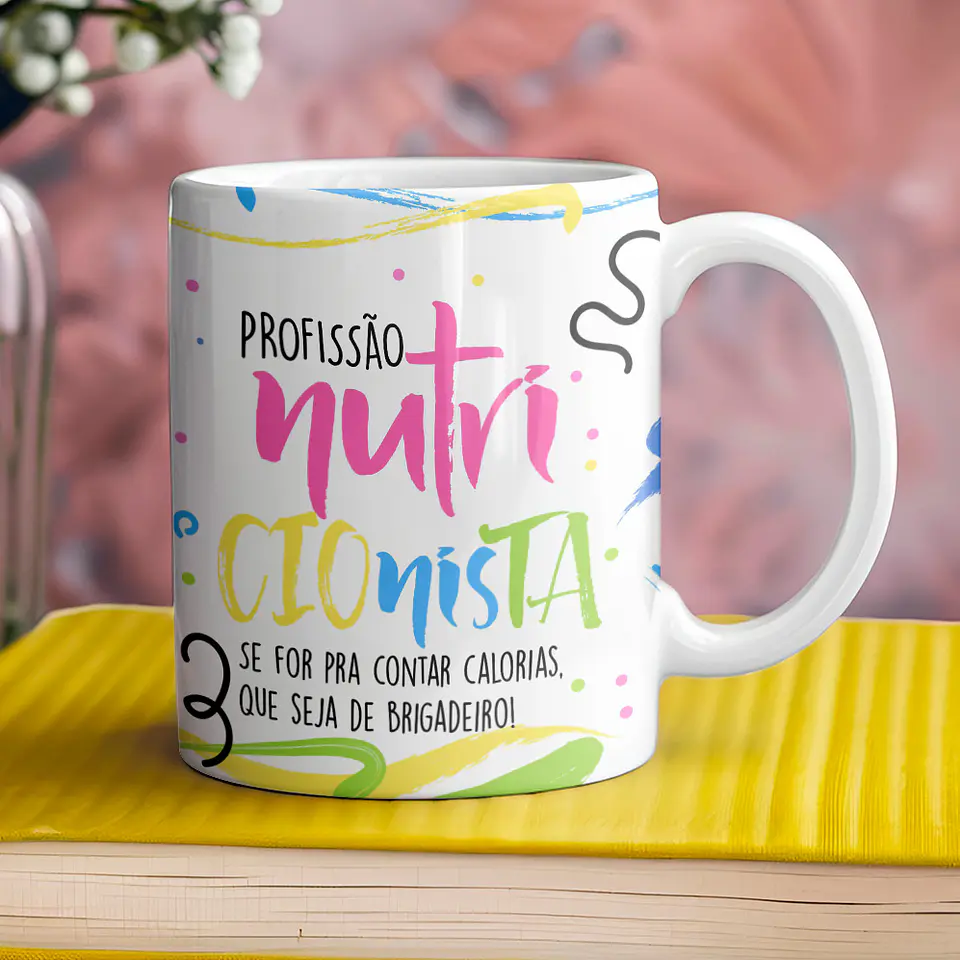 Coleção Caneca Profissões Femininas 18