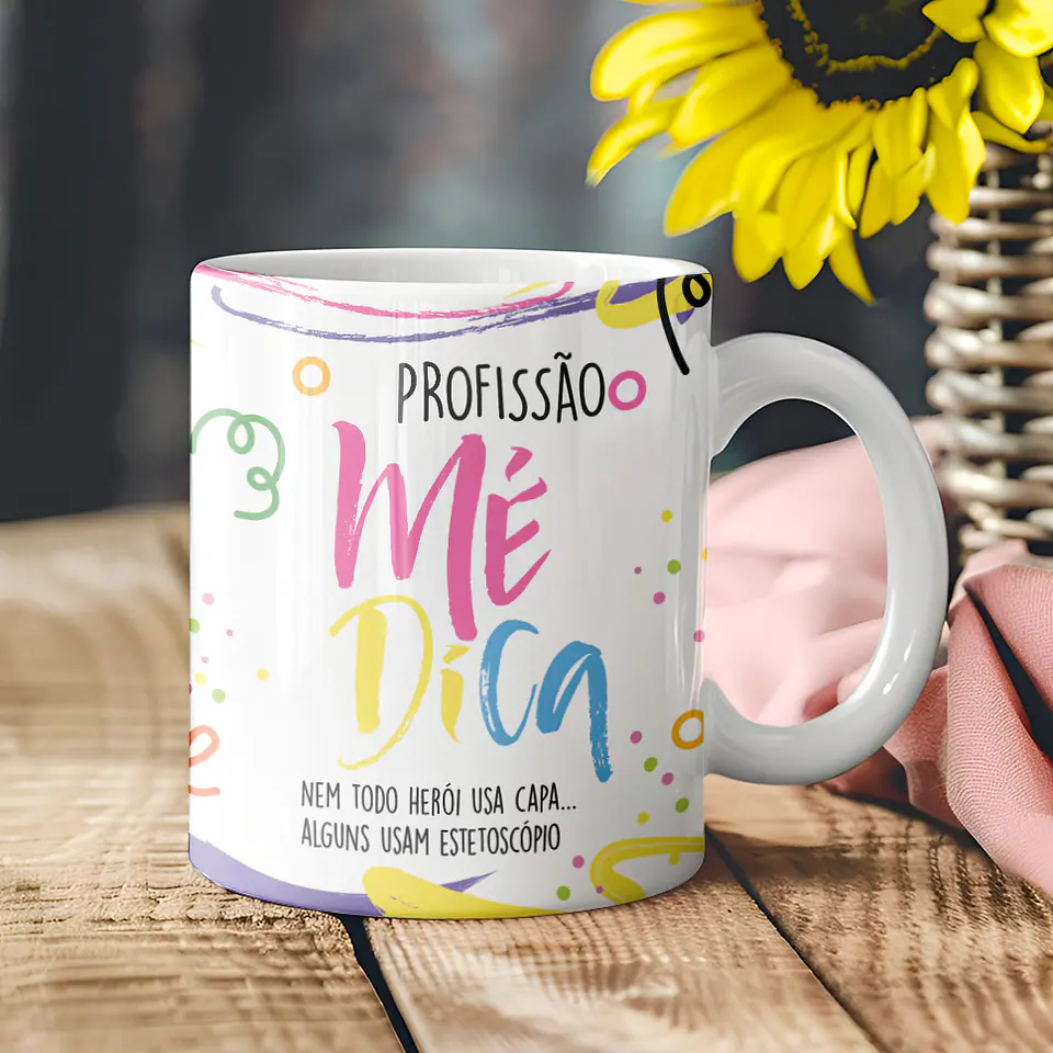 Coleção Caneca Profissões Femininas 21