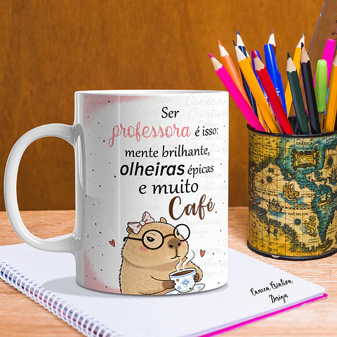 Caneca Capivara Professores
