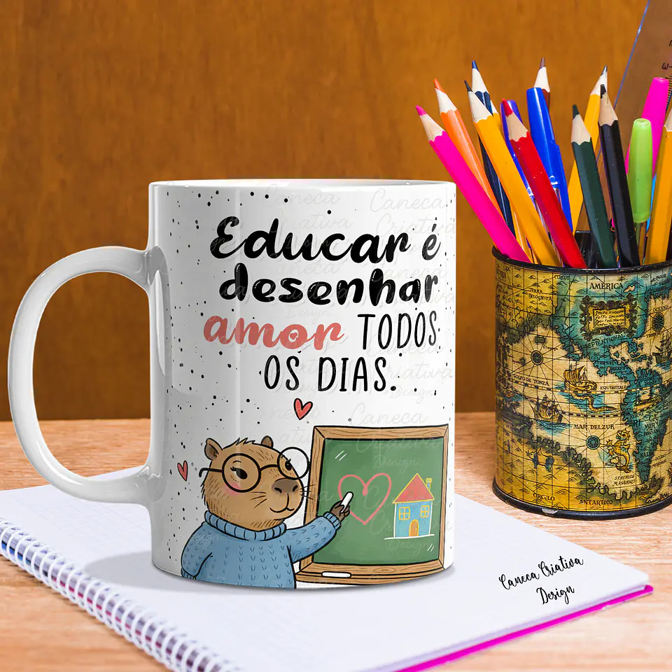 Caneca Capivara Professores 6