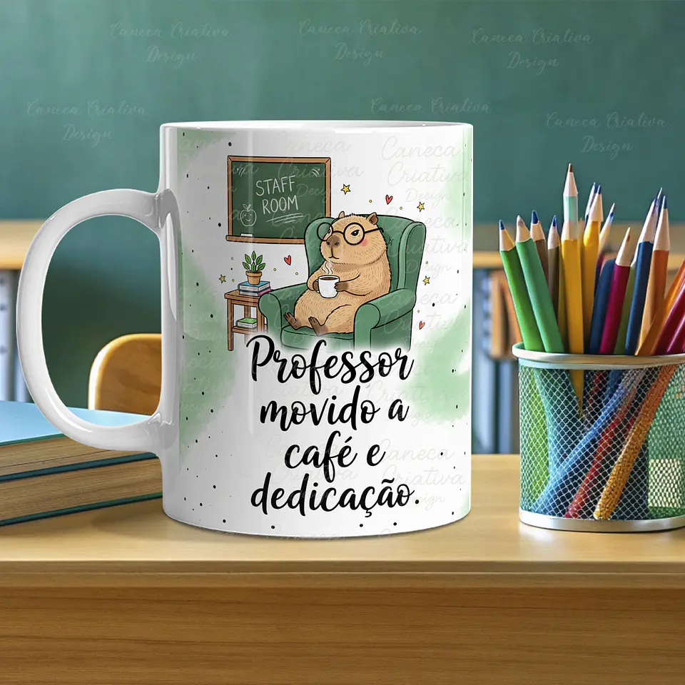 Caneca Capivara Professores 13