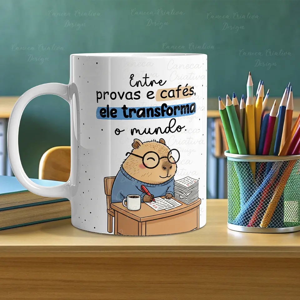 Caneca Capivara Professores 15