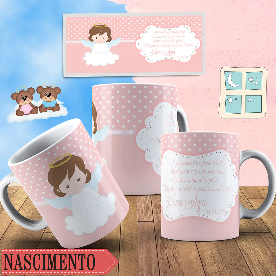 Coleção Canecas Nascimento 1 9