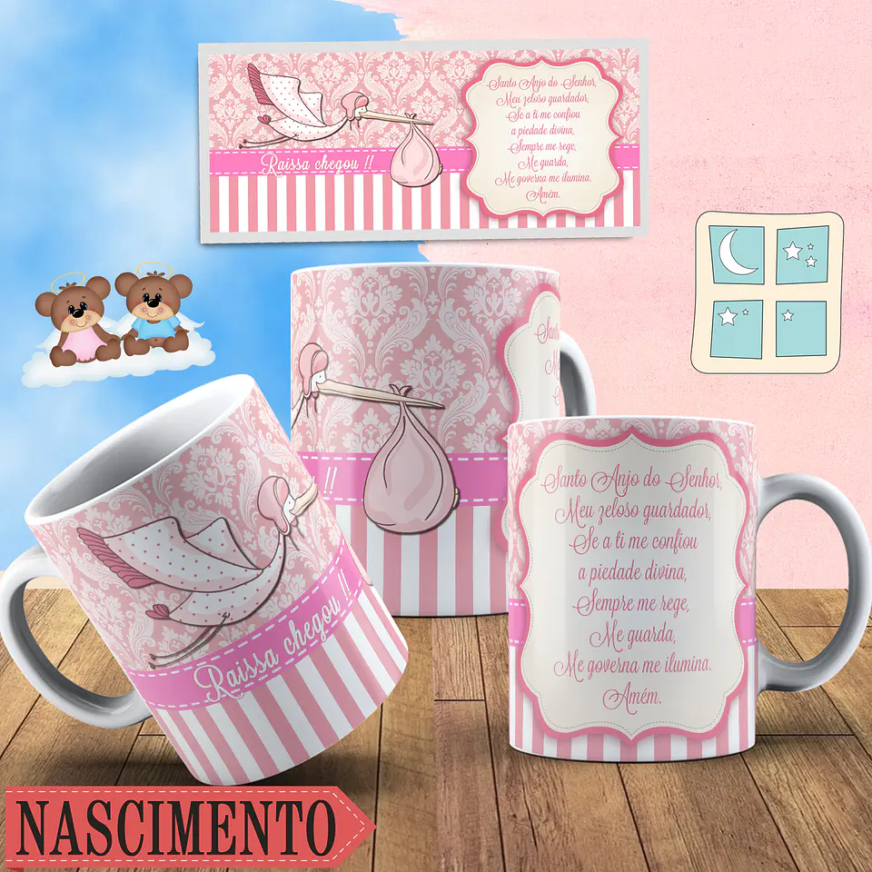 Coleção canecas nascimento 4 3