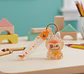 Porta chaves Labubu com Glitter - Miniatura 3