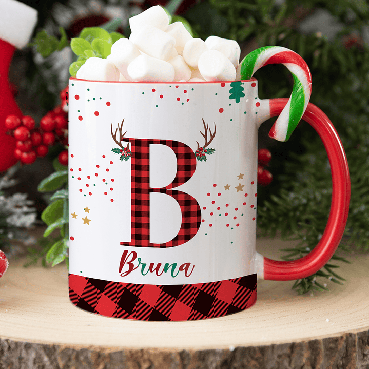 Coleção Canecas Inicial De Nome 2