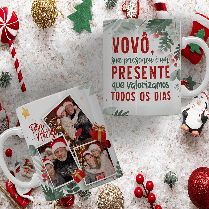 Coleção Canecas O Clássico De Natal 1 3