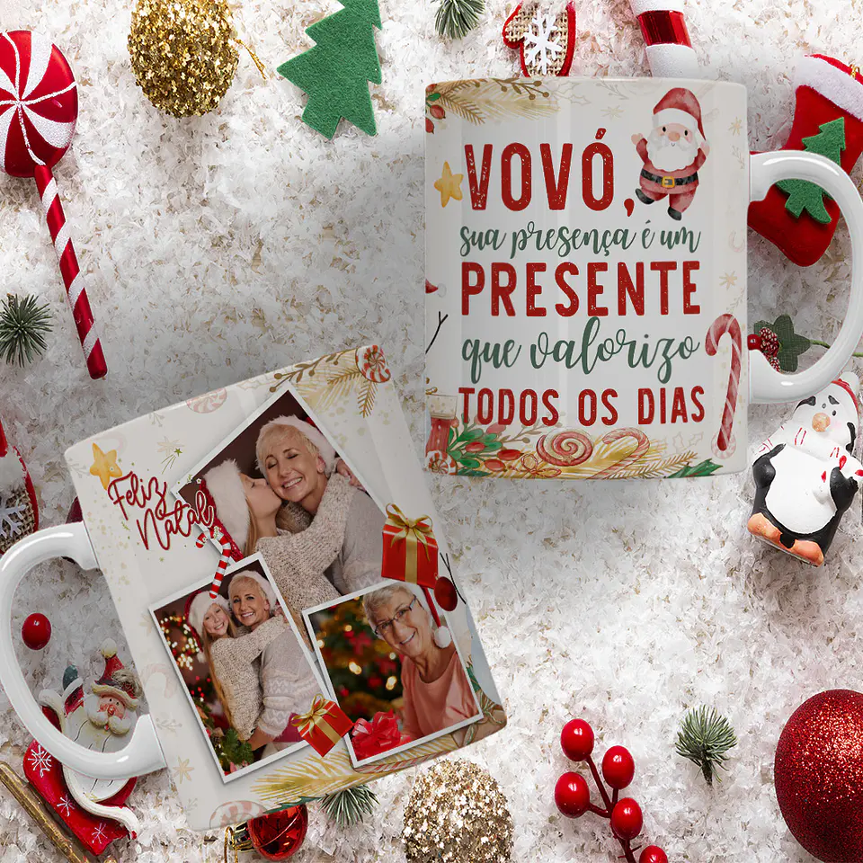 Coleção Canecas O Clássico De Natal 1 12