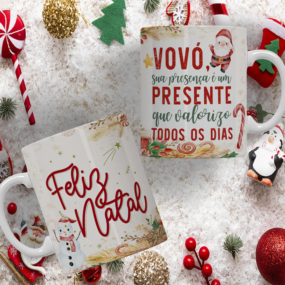 Coleção Canecas O Clássico De Natal 2  9