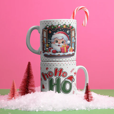 Coleção Canecas Pai Natal Ho Ho Ho!