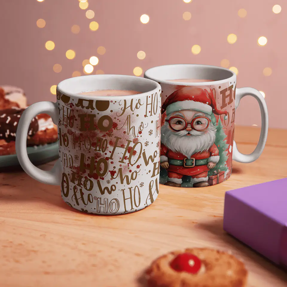 Coleção Canecas Pai Natal Ho Ho Ho! 2 1