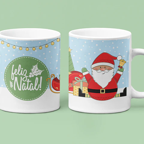 Coleção Canecas Espalha A Magia Do Natal