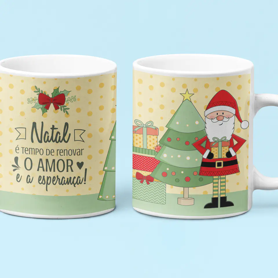 Coleção Canecas Espalha A Magia Do Natal 15