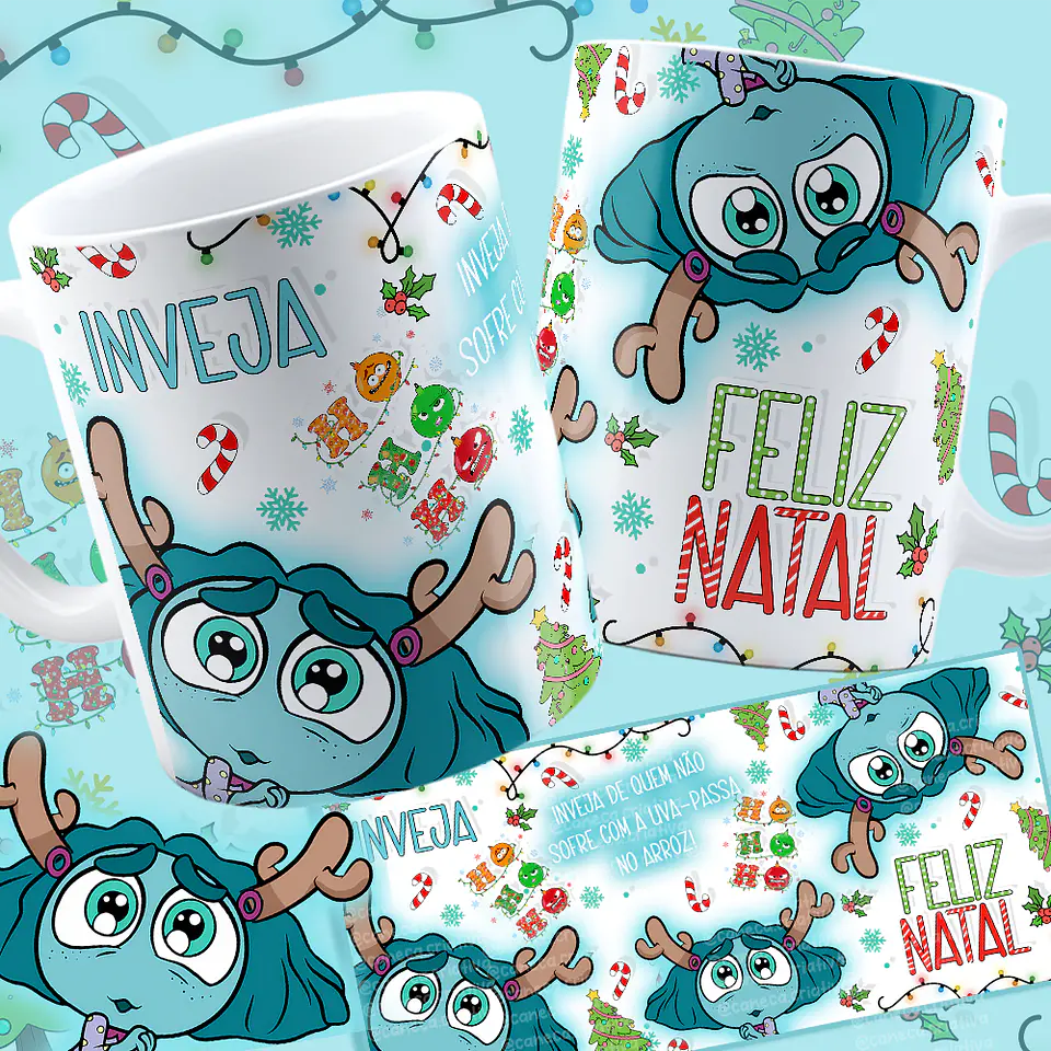 Coleção Canecas Divertidamente 2